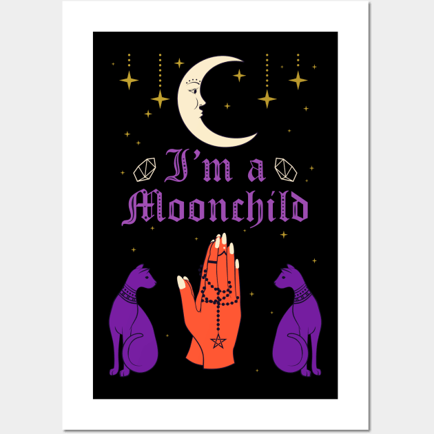 Moonchild Wall Art by machmigo